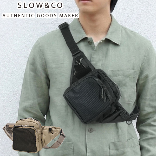 ボディバッグ 小さめ バッグ ブランド ナイロン 斜めがけ 大人 軽量 ミニ 弱撥水 おしゃれ シンプル Nylon Mini Shoulder Bag 858S65R