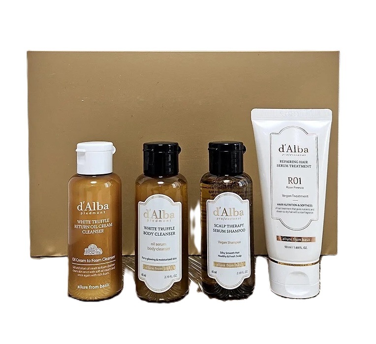 パーソナルケア4点セット(ホワイトトリュフリターンオイルクリームクレンザー+プロフェッショナルリペアリングスカルプテラピーセラムシャンプー+プロフェッショナルリフェアリーヘアセラムトリートメント+ホワ
