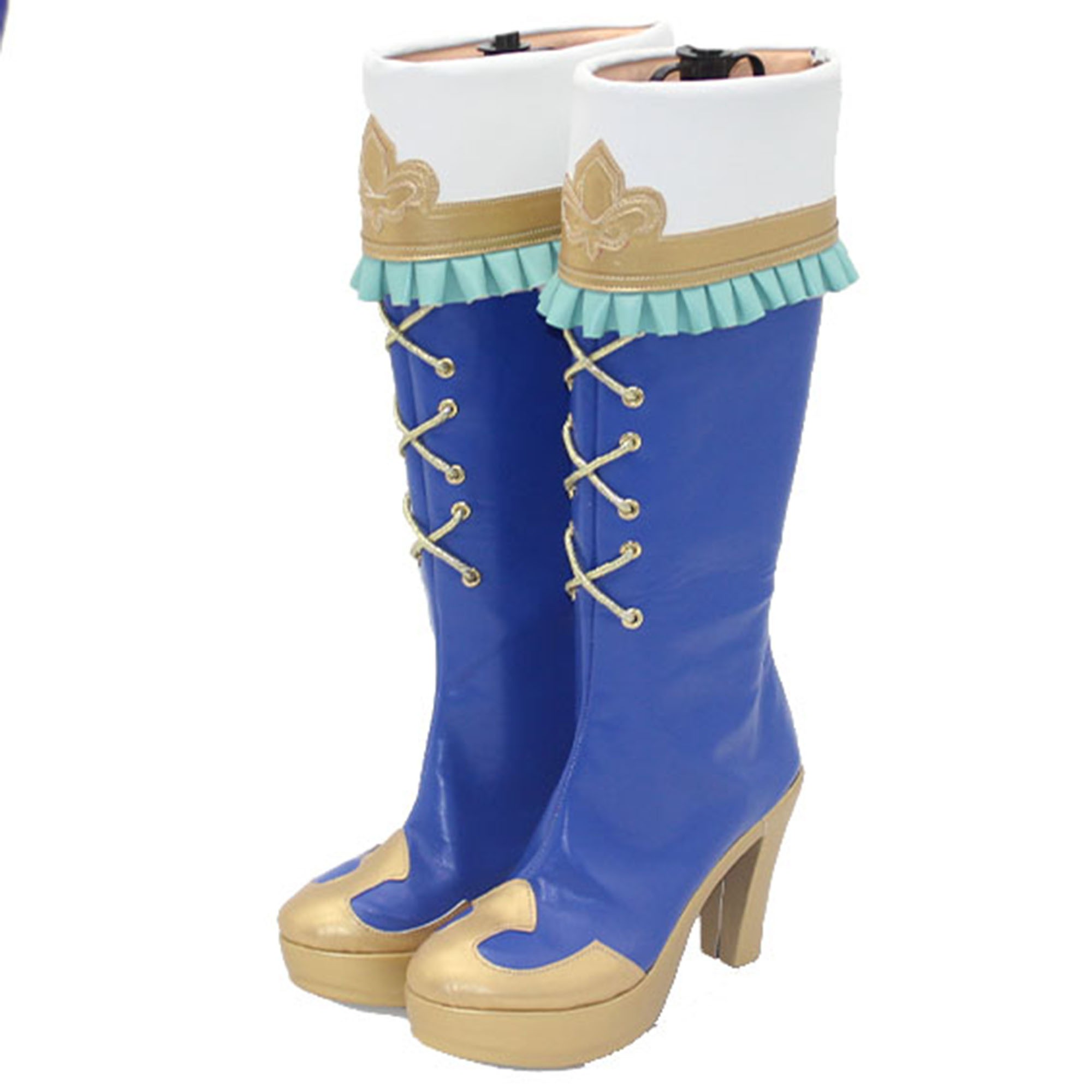 サトノダイヤモンド 凱旋門 シュヴァリエ・ブル ウマ娘 プリティーダービー 勝負服 新衣装 コスプレ 靴 ブーツ コスプレ靴 コスプレブーツ カスタマイズ可能 1017086