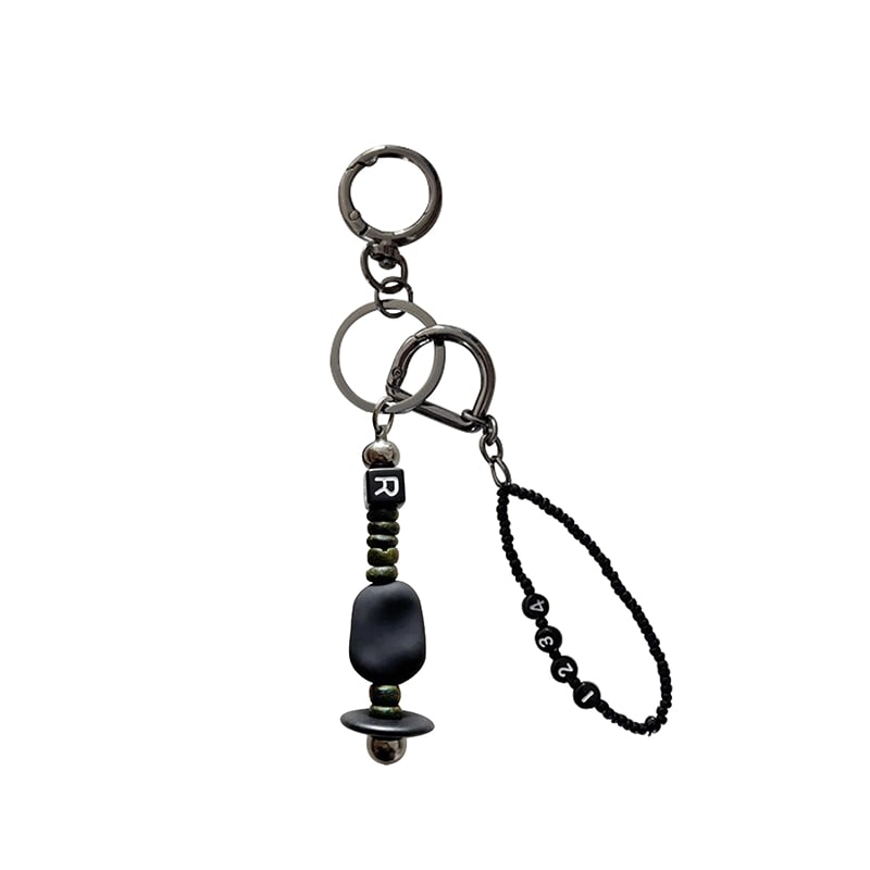 nature beads keyring khaki 5,237円