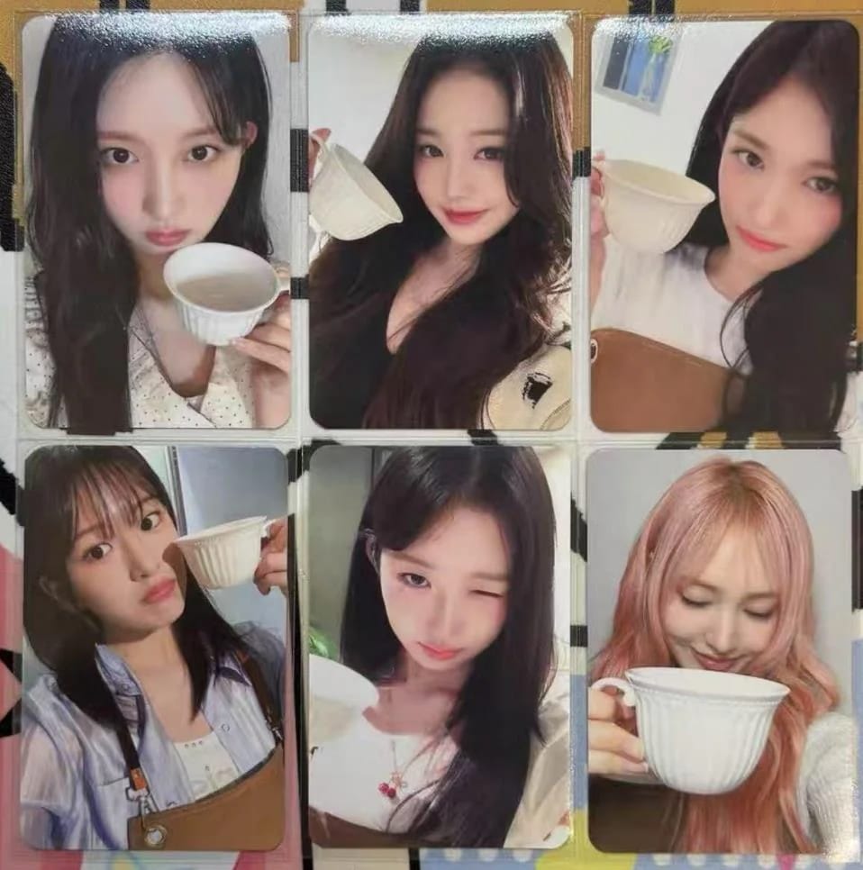 正規品 IVE Wonyoung empathy ms コーヒー店　特典トレカ メンバー