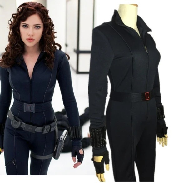 高品質 キャプテンアメリカ 3 ブラックウィドウ コスプレ アベンジャーズ ワンピース バトルスーツ Cos