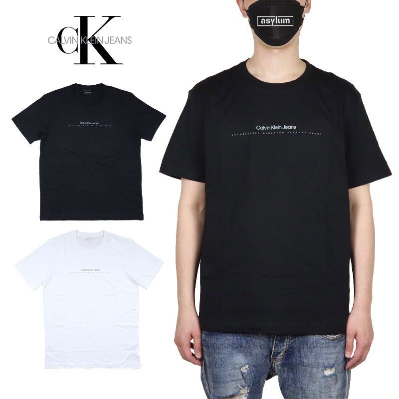 ジーンズ Tシャツ 半袖 トップス CKジーンズ メンズ レディース ブランド 大きいサイズ おしゃれ