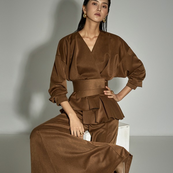 J9321 ベルト セット アンバランス ジャケット