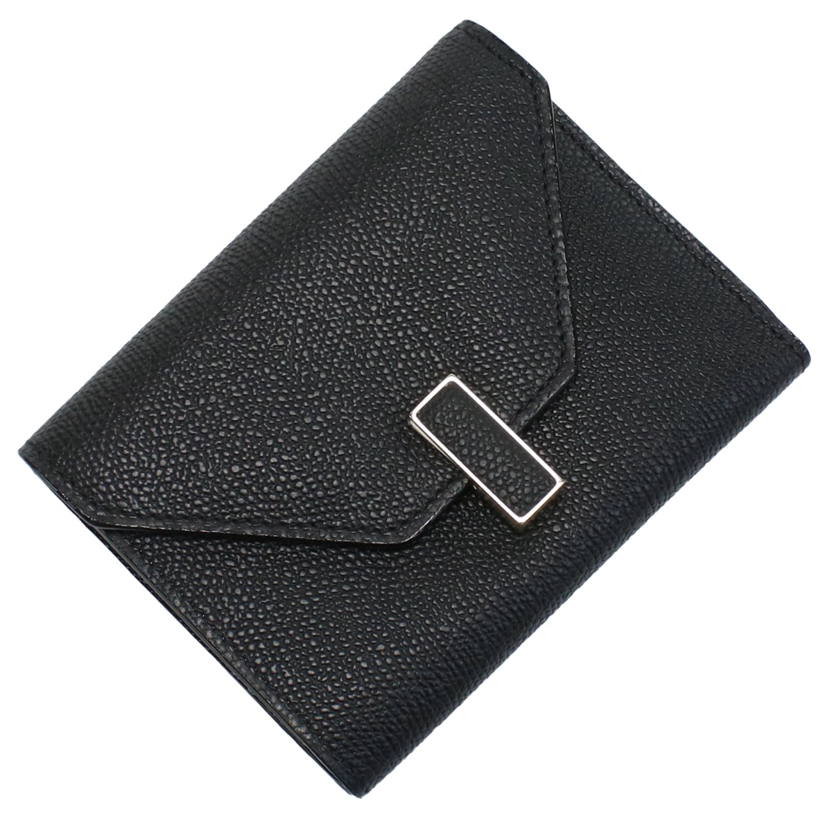 V9E05 三折財布小銭入付き ブラック レディース