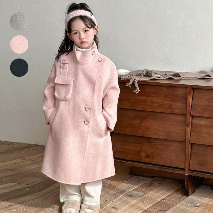 『目玉新商品』上着 通園コート 韓国風 洋服 コート 子供服 キッズコート 子供コート キッズ服 厚手 キッズ ベビー 長袖 トップス ジュニア 女の子 フォーマル 可愛い 通学 オーバーコート イ