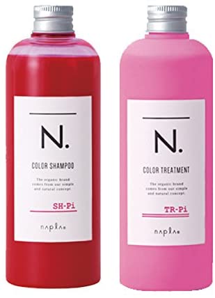 ナプラ napla N. エヌドット カラーシャンプー Pi(ピンク) 320mL ＆ トリートメン