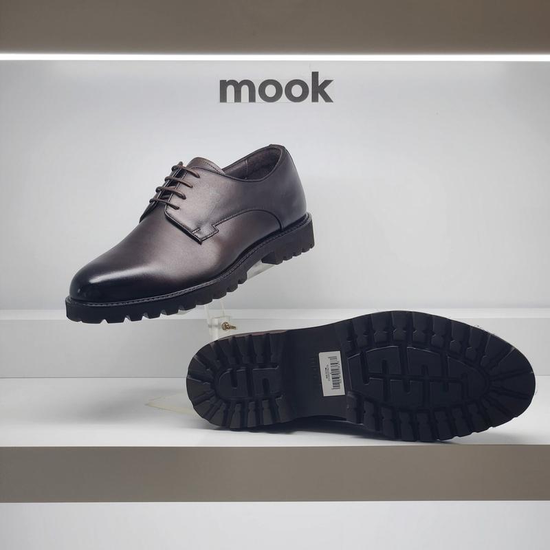 男性ベーシックチャンキーダービーシューズ 412105 VL HGTI3SD