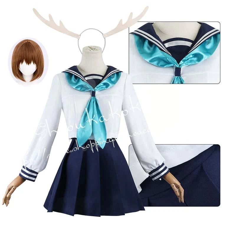 しかのこのこのここしたんたん 鹿乃子のこ しかのこ コスプレ衣装 日常服 ハロウィン仮装 文化祭