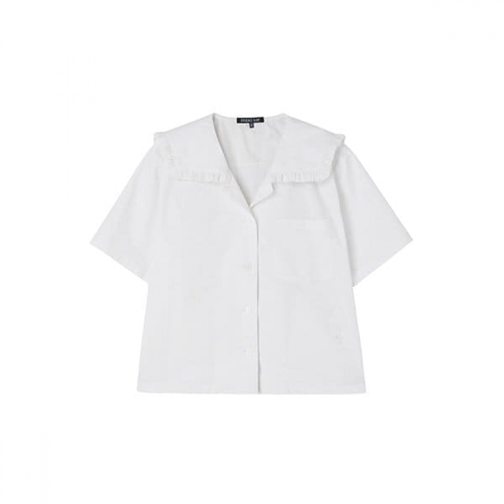 セーラー オープンカラー レースブラウス AR2WB463