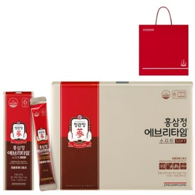 エブリタイム 紅参精ソフト＋ショッピングバッグ付き 200ml ×1本