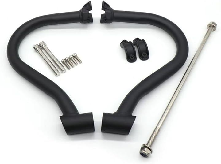 互換品 ホンダ レブル250/500 CL250/300/500用 エンジンガード クラッシュバー スチール製 (ブラック)