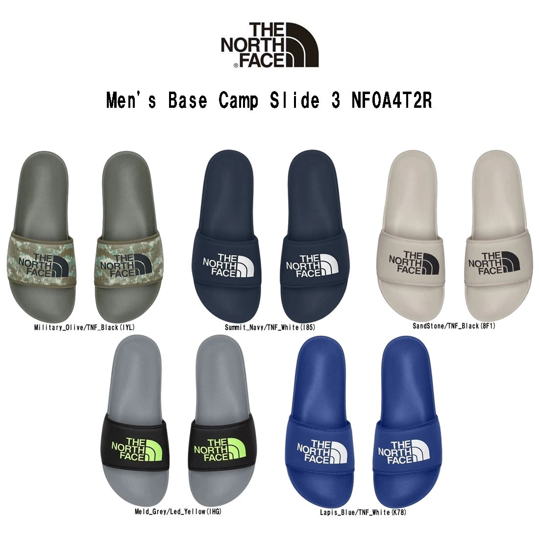 THE NORTH FACE シャワー サンダル アウトドア キャンプ 軽量 メンズ Men s Base Camp Slide 3 NF0A4T2R