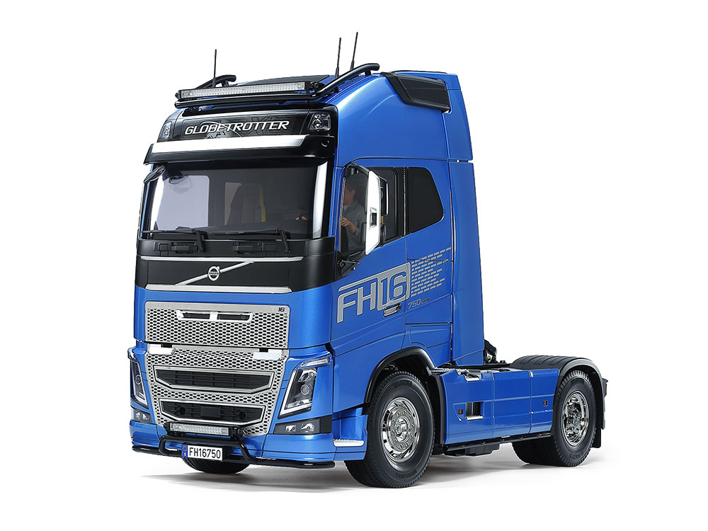 タミヤ 1/14 電動RCカー組立キット ボルボ FH16 グローブトロッターXL 750 4×2 フルオペレーションセット【56374】 ラジコン T 56374 ボルボ FH16 フルオペ