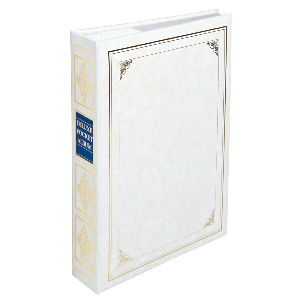 （まとめ買い）1PLポケットアルバム ヴァース L判 3段 300枚 ホワイト 1PL-152-W [x3] 5,736円