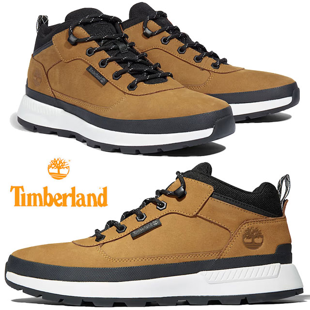 ティンバーランド メンズ スニーカー フィールド トレッカー ロー レースアップ ウィート ローカット 紐靴 1A2A15
