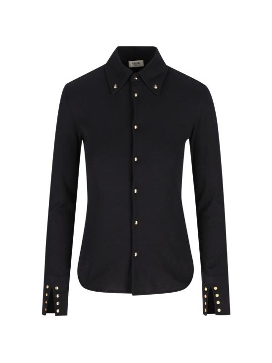 CELINE Women Shirts RC0E1507Z 38NO Black