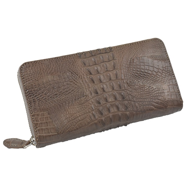 老舗メーカー製造！「高級クロコダイル長財布+姫路レザーキーケース」 ブラック/ブラウン/キャメル/ライトブラウン/ネイビー 7,796円