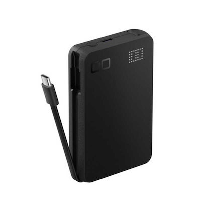 他サイト： CIO　SMARTCOBY Pro SLIM CABLE BK ［USB Power Delivery対応 /2ポート］　CIO-MB35W2C-10000-SCBKの商品画像