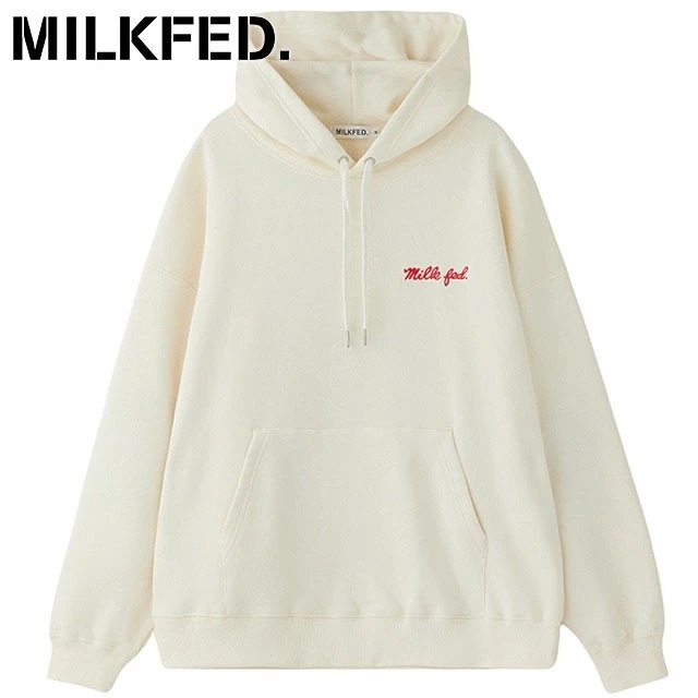 ラブハートエルボー スウェットフーディー [103244012005] LOVE HEART ELBOW SWEAT HOODIE レディース トップス プルオーバー OFF-WHITE