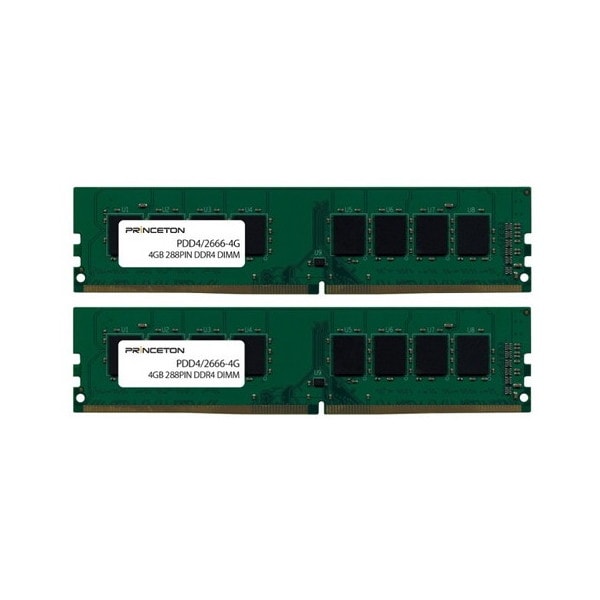 PDD4/2666-4GX2 288pin DDR4 DIMM [デスクトップ用メモリ(4GB2枚組)]