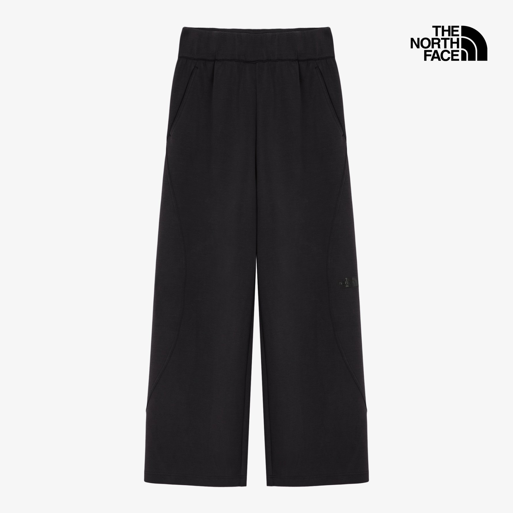 노스페이스 여성 누베 와이드팬츠 블랙 NP6KR80A