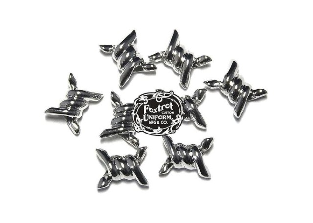 Foxtrot Uniform BarbWire Dubrae 8Packs 4Colors フォックス トロット ユニフォーム シューレース アクセサリー NIKE JORDAN DUNK シューア