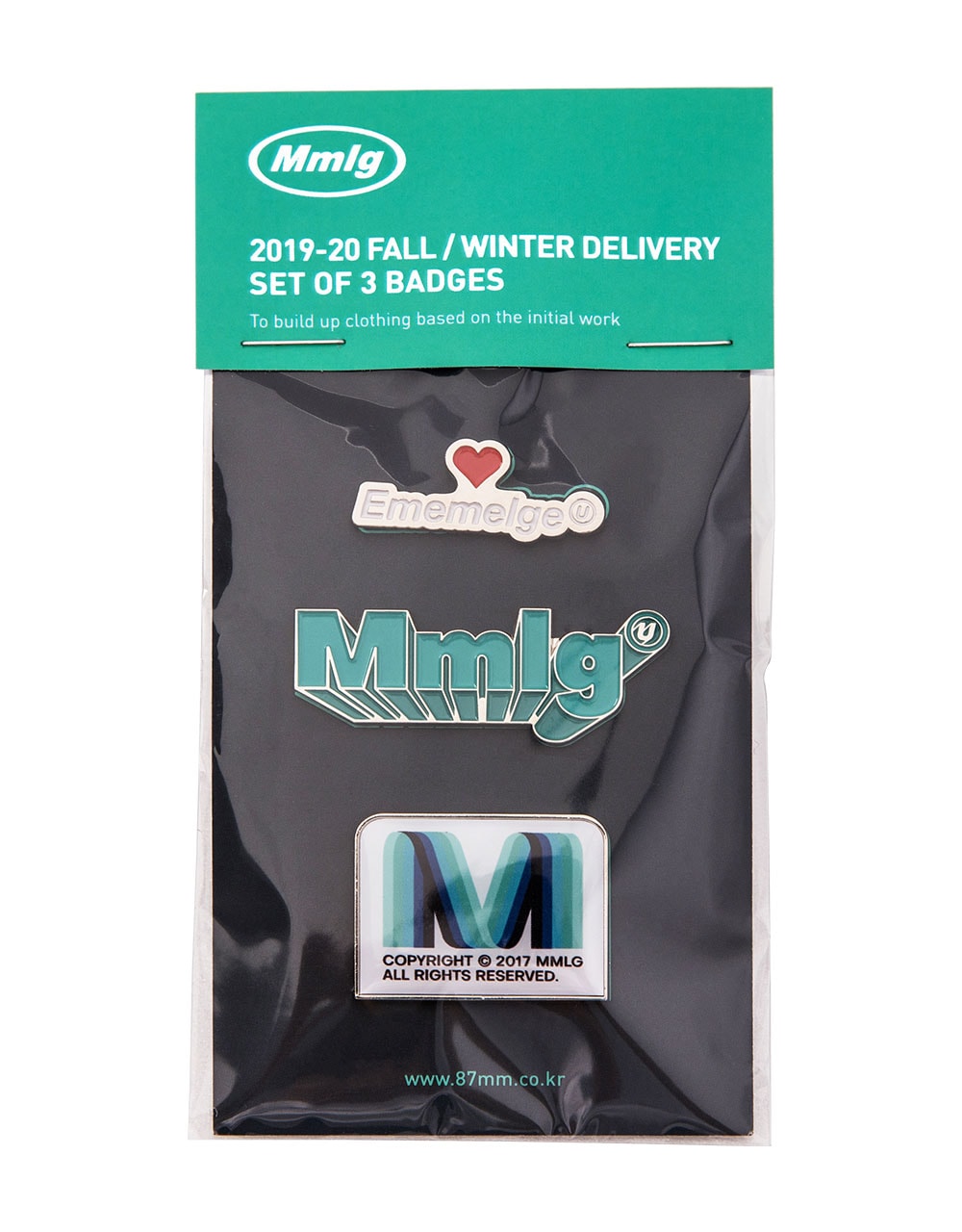 【MMLG】 SET OF 3 BADGES