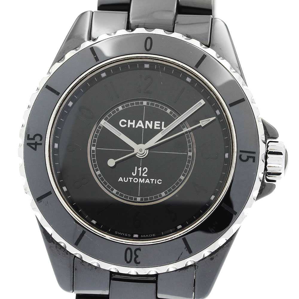 シャネル CHANEL H6185 J12 ファントム 自動巻き メンズ _891975【中古】