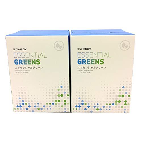 【2個セット】エッセンシャルグリーン 小麦葉麦芽大麦混合食品シナジーワールドワイド
