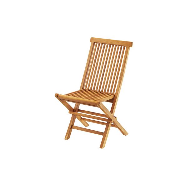 折りたたみ椅子 折りたたみチェア 幅47cm ブラウン 木製 フォールディングチェア リビング ダイニング インテリア家具 8,486円