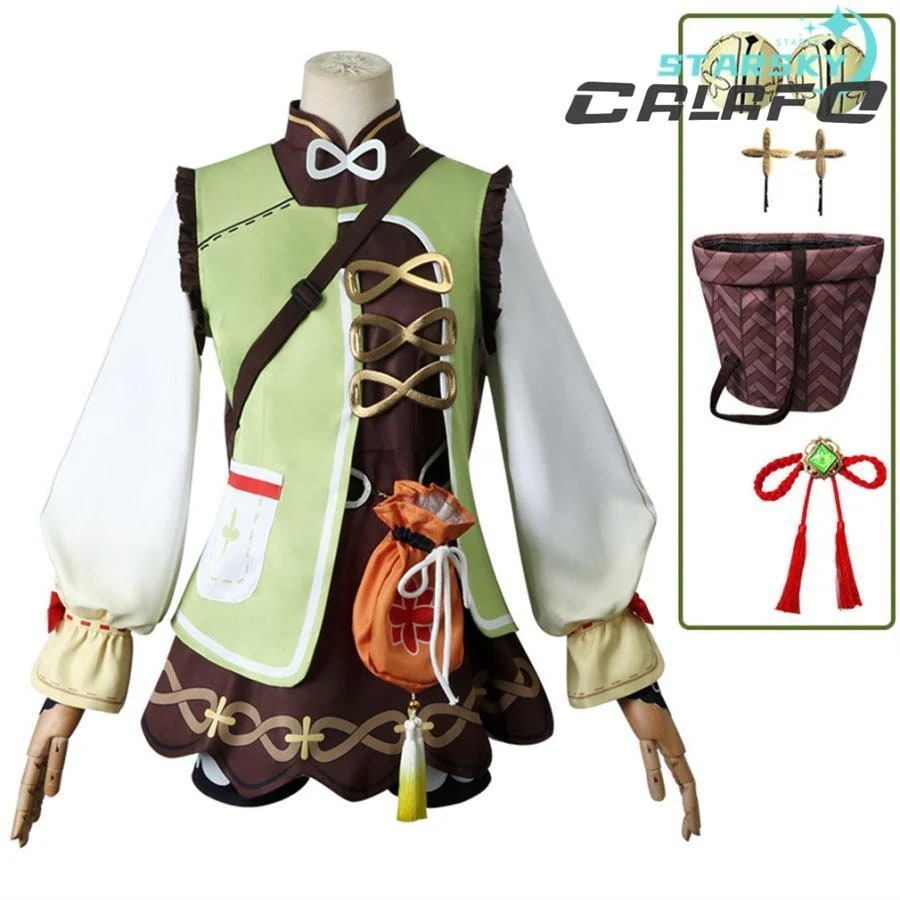 人気新作N0.1原神 Genshin げんしん 瑶瑶 ヨォーヨ 　コスプレ衣装 コスプレ服　コスプレウィッグ　コスチューム　服 ハロウィン イベント
