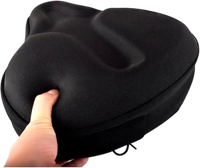 他サイト： 自転車 サドルカバー インストラクター推薦 クッション 痛くない エアロバイク クロスバイク(超肉厚タイプ)の商品画像