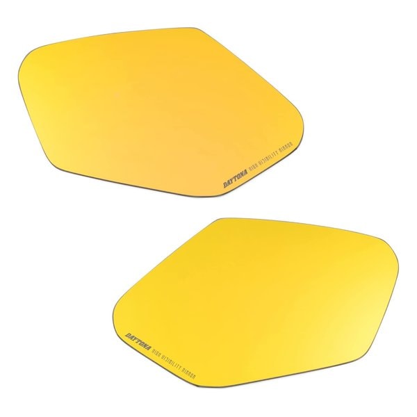 ハイビジミラー 貼り付けタイプ CBR250RRなど 広角 ゴールド 29719