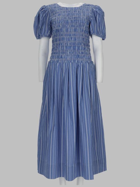 GANNI Women Dresses A1030646 ZWF BLUE