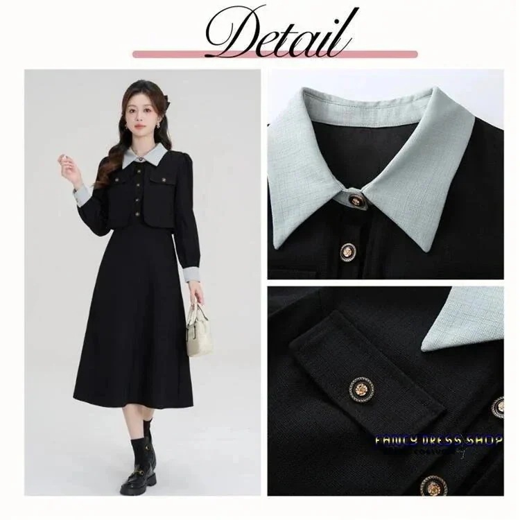 ラケット陸上格闘技ダンスおしゃれ お受験 冬 女子高生 卒業式 重ね着風 黒 通学 秋 ブ 卒業式 制服標準装備入学式 中学生 制服 結婚式 女の子 高校生 ワンピース 青 学生