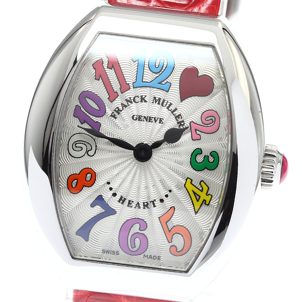 フランクミュラー FRANCK MULLER 5002SQZC1HJCOL ハートトゥハート カラードリーム クォーツ レディース 良品 箱付き_898918【中古】