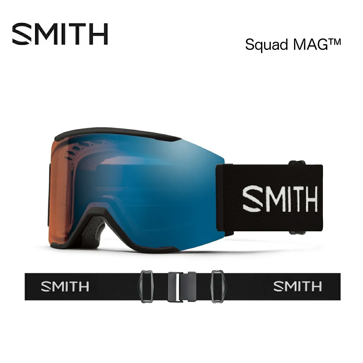 スノーゴーグル スカッドマグ Black 調光レンズ フォトクロミックブルーミラー ストームアンバー スノーボード スノボ スキー 010275040