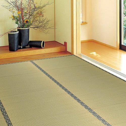 【メーカー直送品】萩原 い草カーペット 白馬 江戸間6帖