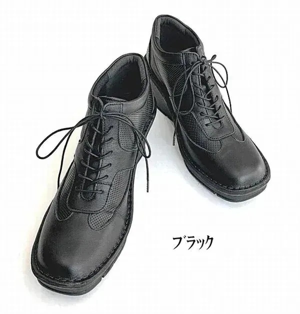 ブーティー ブーツ レディースシューズ レディースファッション 靴 厚底 ウェッジ レースアップ ス