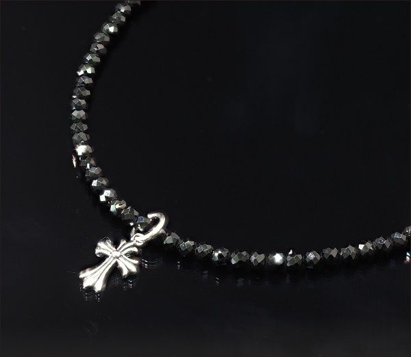 クロス ベビー ファット ダイヤモンド ネックレス ko40 プレゼント