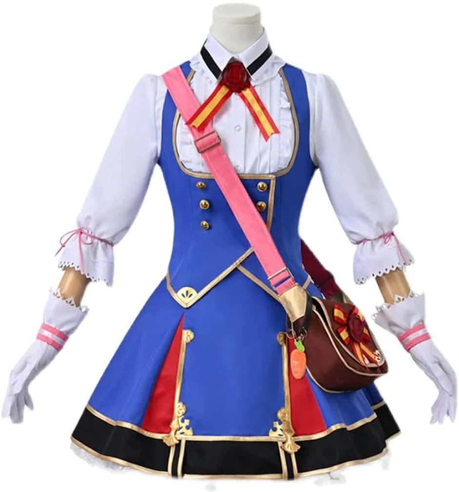 プリティーダービーメイショウドトウコスチューム コスプレ服 文化祭 ハロウイーン パーティー 変装