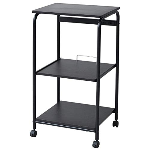 色：ダークブラウン サイズ：ロー 山善(YAMAZEN) レンジラック 幅48*奥行41.5*高さ8 7,200円