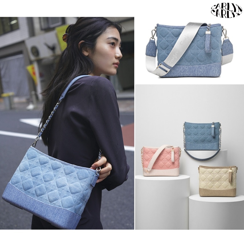 Qoo10] CARLYN Reen Denim 3色 韓国人気 韓 : バッグ・雑貨