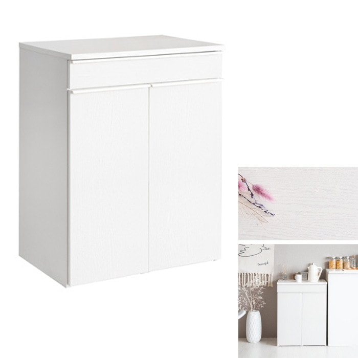 分別ドロワーダストボックス NotT ノット DB-F2200-WH ホワイト ゴミ箱