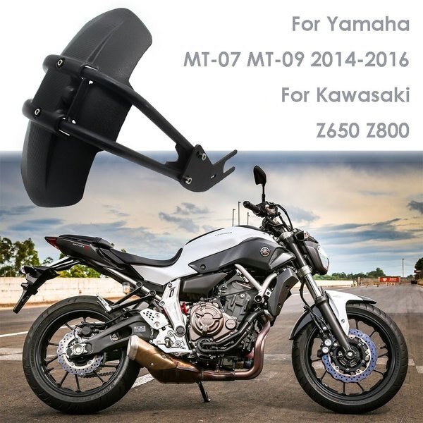 バイク オートバイ マッドガード プロテクター 外装 パーツ Yamaha MT09 MT-09 2014-2016 Kawasaki Z650 Z800