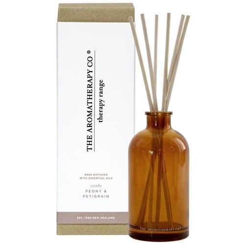 （THE AROMATHERAPY CO.）セラピーレンジ　Essential Oil Diffuser250ml　Peony & PetitgrainSoothe（スーズ/なだめる）Therapy
