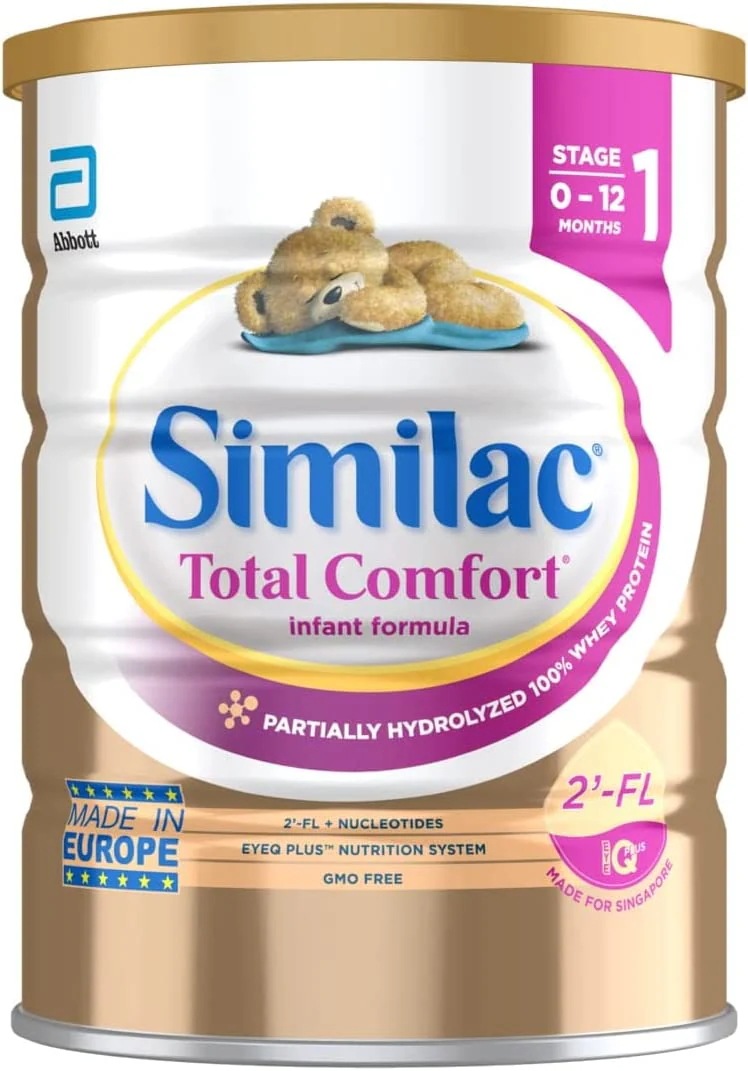 [名品ミルク][大切な赤ちゃんのための最高の選択]Similacトータルコンフォート乳児用調製粉乳輸入消化しやすいベビー調製粉乳非GMO820g(28.9oz)缶