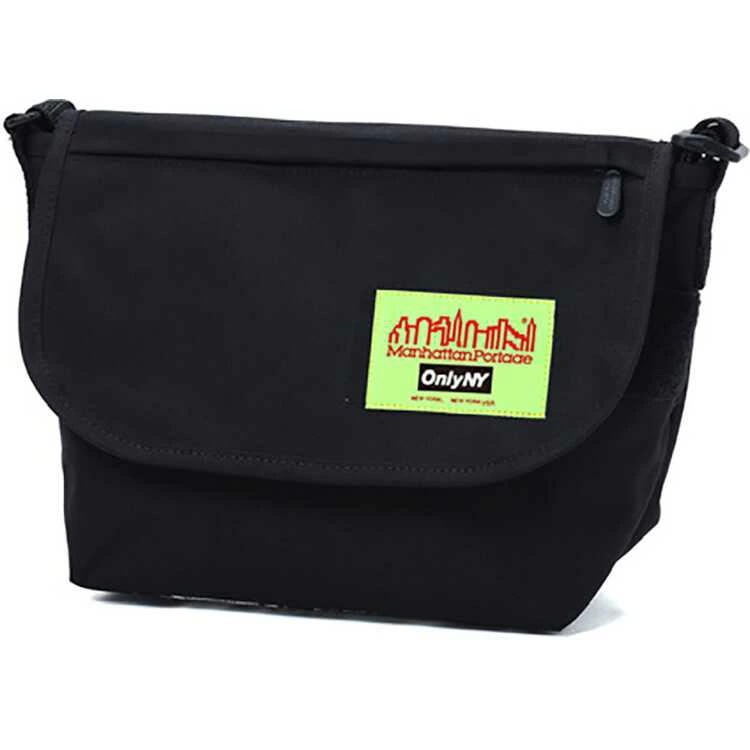 カジュアル メッセンジャーバッグ JR S ONLY NYC YELLOW Label [カラー：ブラック] [サイズ：W34×H21×D14cm] #MP1605JRLVLONLYNYC-1000 カジュアル メッセンジャーバッグ JR S ONLY NYC YELLOW Label