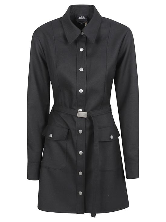 A.P.C. Women Coats PSALPWF35247LZZ Black